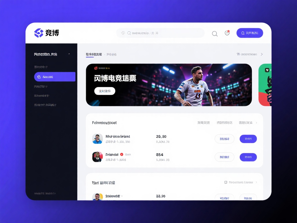 谈到竞博电竞竞猜的用户体验，平台的界面设计可以说是