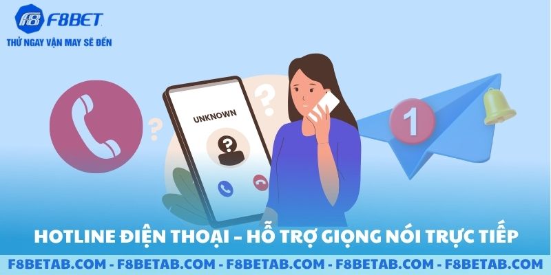 Hotline điện thoại hỗ trợ giọng nói trực tiếp