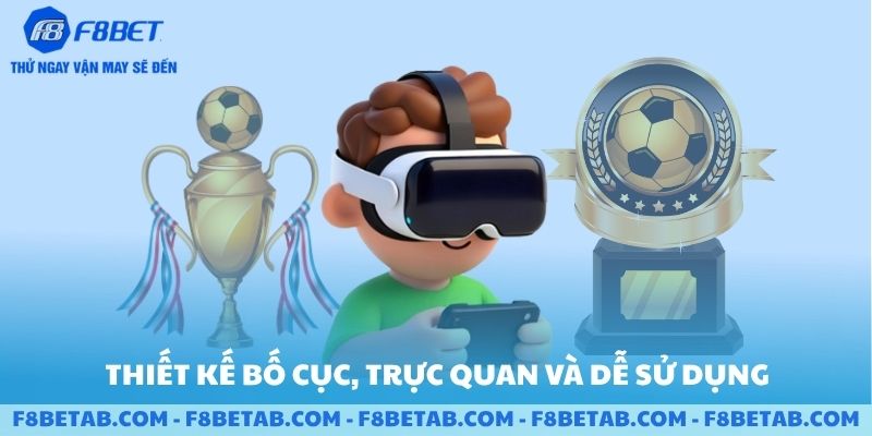 Thiết kế bố cục trực quan và dễ sử dụng
